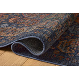 Winchester Navy / Multi Rug