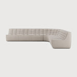 Featuring N701 Beige 90° Round Corner Right Modular Sofa Set by Ethnicraft at Amethyst Home. The N701 sofa is an inviting design that oozes comfort and relaxation. By combining the different modules and sizes, you have unlimited possibilities when it comes to creating your own unique setting. Designed by Jacques Deneef, it’s available in multiple colours and materials, with pre. Amethyst Home provides interior design, new construction, custom furniture, and area rugs in the Laguna Beach metro area