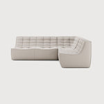 Featuring N701 Beige 90° Square Corner Right Modular Sofa Set by Ethnicraft at Amethyst Home. The N701 sofa is an inviting design that oozes comfort and relaxation. By combining the different modules and sizes, you have unlimited possibilities when it comes to creating your own unique setting. Designed by Jacques Deneef, it’s available in multiple colours and materials, with pre-c. Amethyst Home provides interior design, new construction, custom furniture, and area rugs in the Nashville metro area