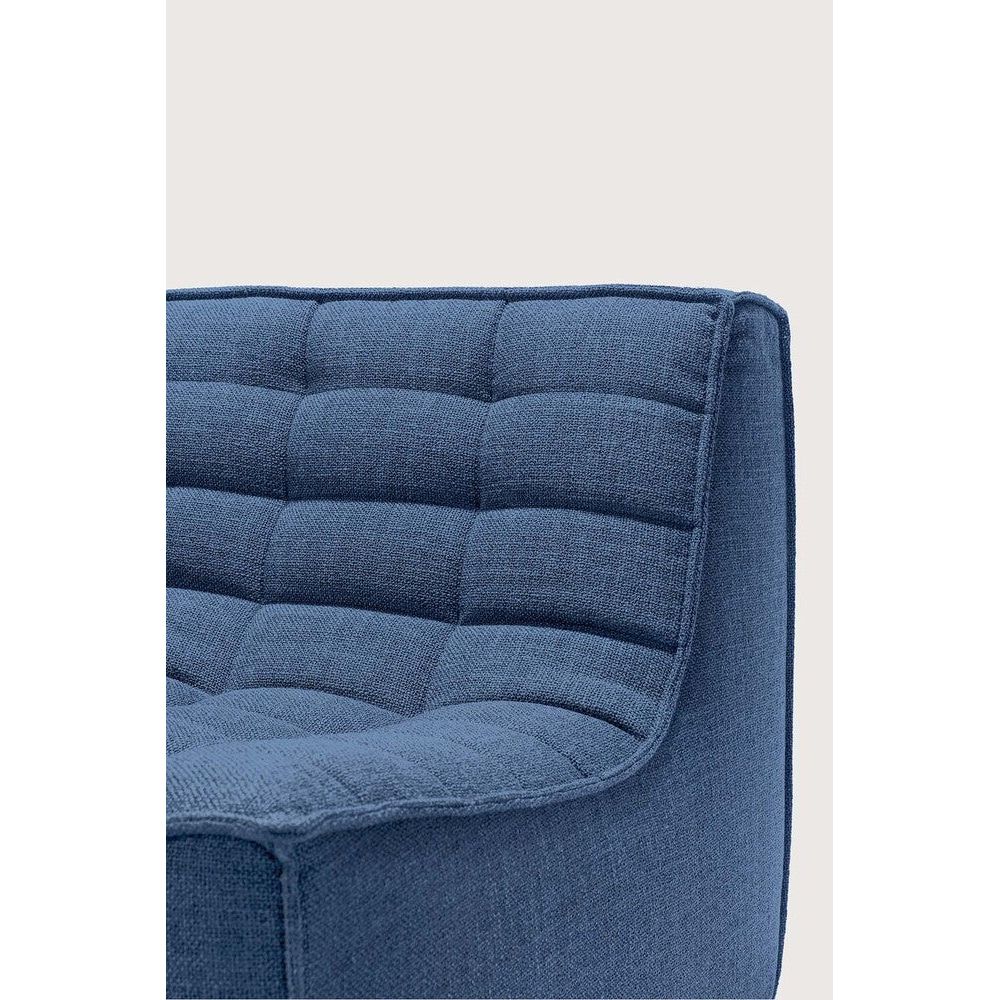 Featuring N701 Blue 90° Round Corner Right Modular Sofa Set by Ethnicraft at Amethyst Home. The N701 sofa is an inviting design that oozes comfort and relaxation. By combining the different modules and sizes, you have unlimited possibilities when it comes to creating your own unique setting. Designed by Jacques Deneef, it’s available in multiple colours and materials, with pre-con. Amethyst Home provides interior design, new construction, custom furniture, and area rugs in the Calabasas metro area