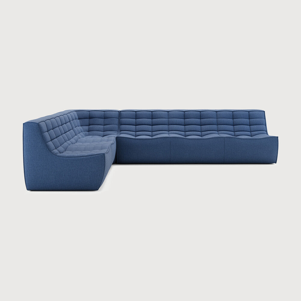 N701 Blue 90° Square Left Corner Modular Sofa Set | ready to ship!