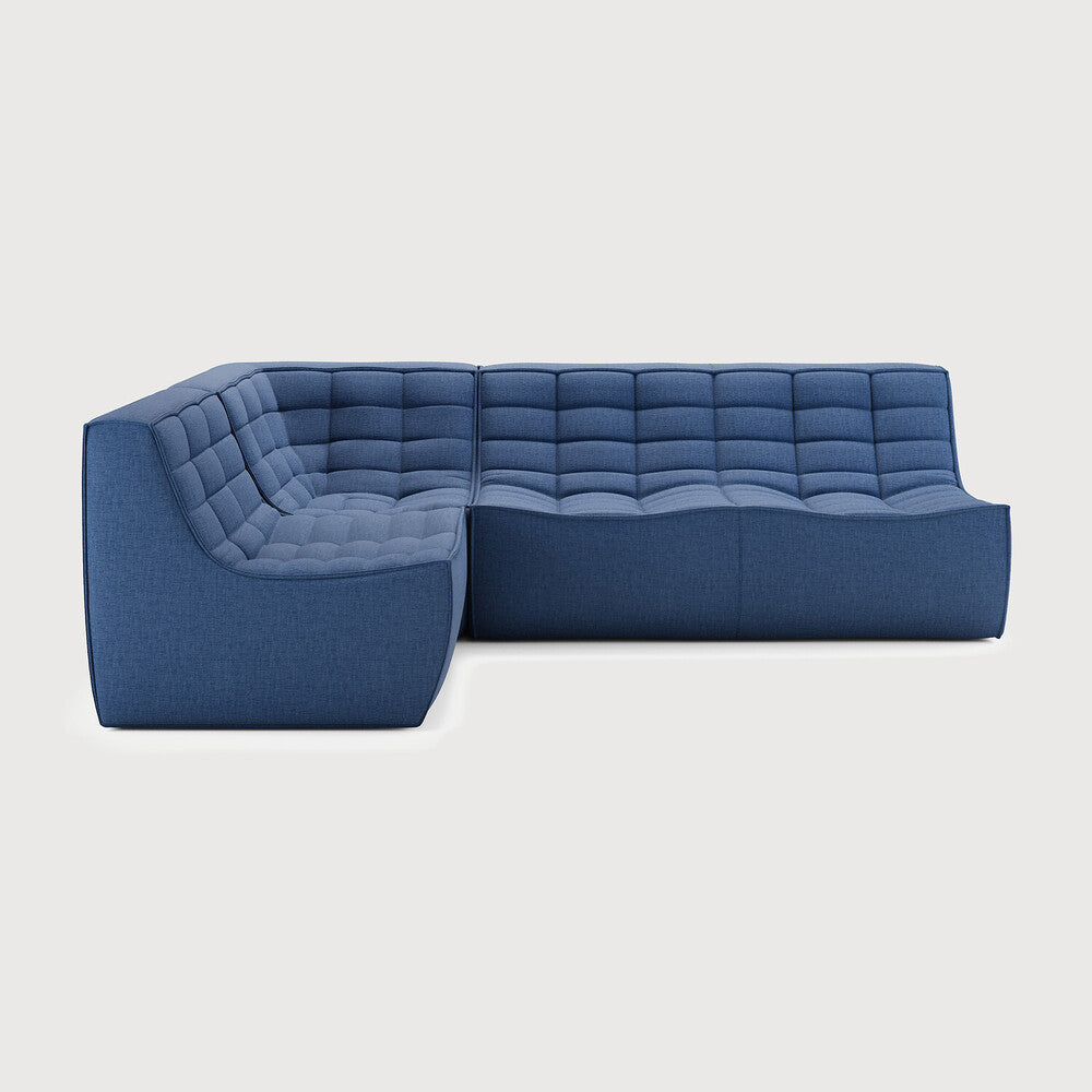 N701 Blue 90° Square Left Corner Modular Sofa Set | ready to ship!
