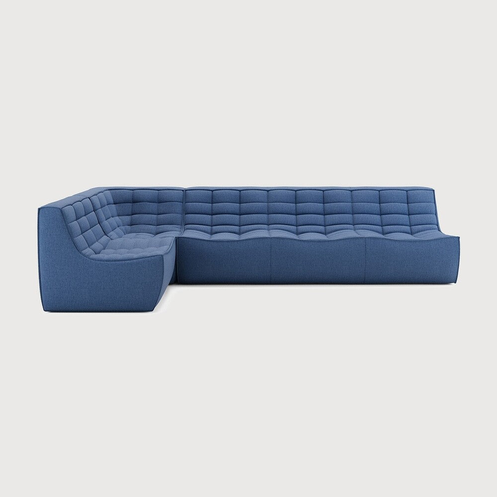 N701 Blue 90° Square Left Corner Modular Sofa Set | ready to ship!