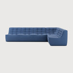 Featuring N701 Blue 90° Square Corner Right Modular Sofa Set by Ethnicraft at Amethyst Home. The N701 sofa is an inviting design that oozes comfort and relaxation. By combining the different modules and sizes, you have unlimited possibilities when it comes to creating your own unique setting. Designed by Jacques Deneef, it’s available in multiple colours and materials, with pre-confi. Amethyst Home provides interior design, new construction, custom furniture, and area rugs in the Dallas metro area
