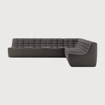 Featuring N701 Dark Grey 90° Square Corner Right Modular Sofa Set by Ethnicraft at Amethyst Home. The N701 sofa is an inviting design that oozes comfort and relaxation. By combining the different modules and sizes, you have unlimited possibilities when it comes to creating your own unique setting. Designed by Jacques Deneef, it’s available in multiple colours and materials, with pre-c. Amethyst Home provides interior design, new construction, custom furniture, and area rugs in the Tampa metro area