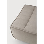 Featuring N701 Ecru  Footstool by Ethnicraft at Amethyst Home. The N701 sofa is an inviting design that oozes comfort and relaxation. By combining the different modules and sizes, you have unlimited possibilities when it comes to creating your own unique setting.Weight : 23 lbs Dimensions: 28" W x 28" L x 17" H. Amethyst Home provides interior design, new construction, custom furniture, and area rugs in the Alpharetta metro area