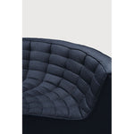 Featuring N701 Graphite 90° Round Left Corner Modular Sofa Set by Ethnicraft at Amethyst Home. The N701 sofa is an inviting design that oozes comfort and relaxation. By combining the different modules and sizes, you have unlimited possibilities when it comes to creating your own unique setting. Designed by Jacques Deneef, it’s available in multiple colours and materials, with pre. Amethyst Home provides interior design, new construction, custom furniture, and area rugs in the Scottsdale metro area