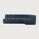 Featuring N701 Graphite Eco 90° Round Corner Right  Modular Sofa Set by Ethnicraft at Amethyst Home. The N701 sofa is an inviting design that oozes comfort and relaxation. By combining the different modules and sizes, you have unlimited possibilities when it comes to creating your own unique setting. Designed by Jacques Deneef, it’s available in multiple colours and materials, with . Amethyst Home provides interior design, new construction, custom furniture, and area rugs in the Seattle metro area