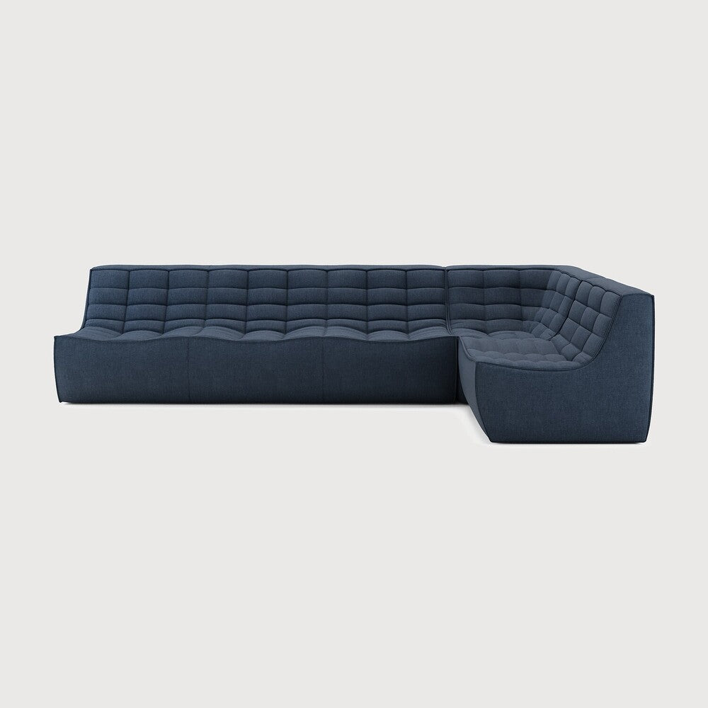 Featuring N701 Graphite Eco 90° Square Corner Right Modular Sofa Set by Ethnicraft at Amethyst Home. The N701 sofa is an inviting design that oozes comfort and relaxation. By combining the different modules and sizes, you have unlimited possibilities when it comes to creating your own unique setting. Designed by Jacques Deneef, it’s available in multiple colours and materials, wi. Amethyst Home provides interior design, new construction, custom furniture, and area rugs in the Des Moines metro area