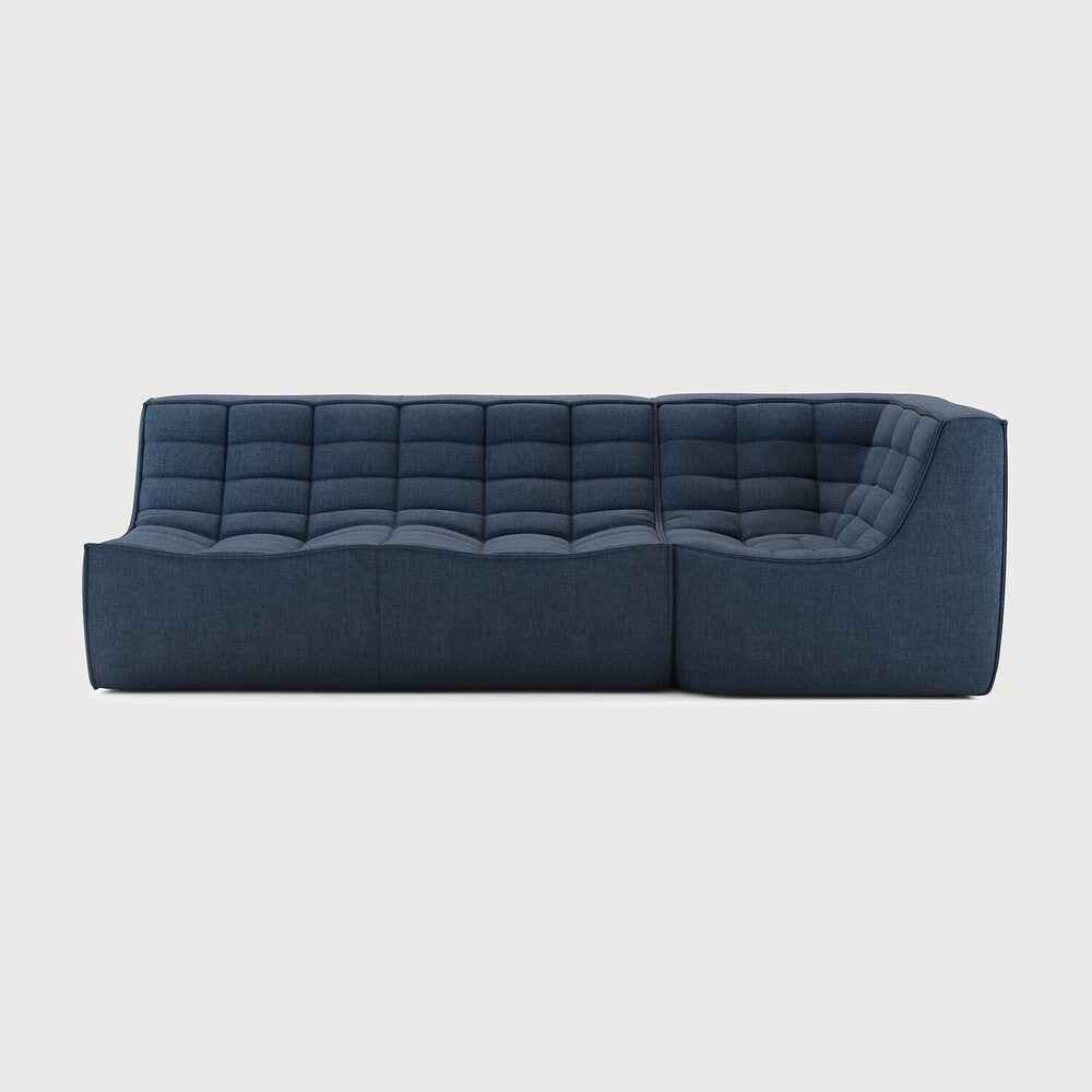 Featuring N701 Graphite Eco 90° Square Corner Right Modular Sofa Set by Ethnicraft at Amethyst Home. The N701 sofa is an inviting design that oozes comfort and relaxation. By combining the different modules and sizes, you have unlimited possibilities when it comes to creating your own unique setting. Designed by Jacques Deneef, it’s available in multiple colours and materials, with . Amethyst Home provides interior design, new construction, custom furniture, and area rugs in the Seattle metro area