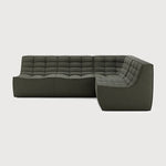 Featuring N701 Moss Eco 90° Square Corner Right Modular Sofa Set by Ethnicraft at Amethyst Home. The N701 sofa is an inviting design that oozes comfort and relaxation. By combining the different modules and sizes, you have unlimited possibilities when it comes to creating your own unique setting. Designed by Jacques Deneef, it’s available in multiple colours and materials, with pre. Amethyst Home provides interior design, new construction, custom furniture, and area rugs in the Monterey metro area