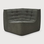 Featuring N701 Moss 90° Square Corner Modular Sofa Piece by Ethnicraft at Amethyst Home. The N701 sofa is an inviting design that oozes comfort and relaxation. By combining the different modules and sizes, you have unlimited possibilities when it comes to creating your own unique setting.Weight : 47 lbs Dimensions: 36" W x 36" L x 30" H. Amethyst Home provides interior design, new construction, custom furniture, and area rugs in the Austin metro area
