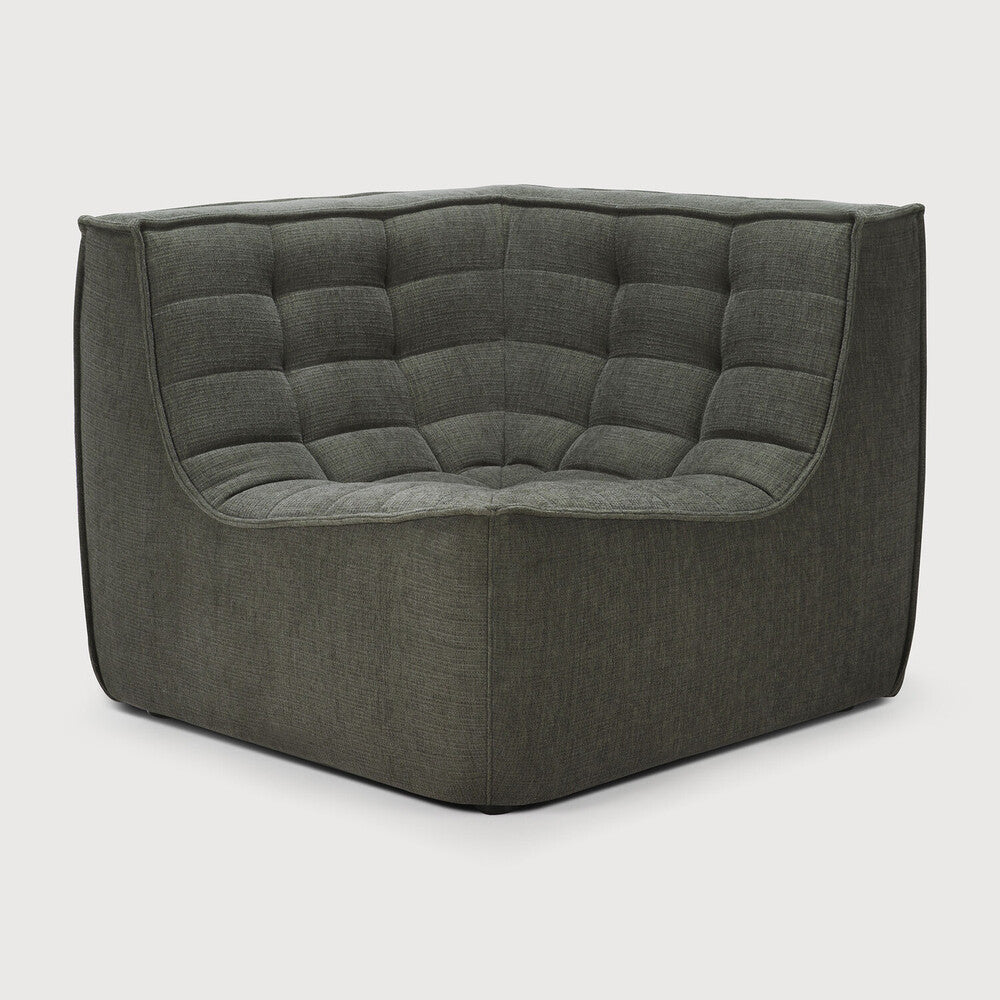 N701 Moss 90° Square Corner Modular Sofa Piece | ready to ship!