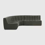 Featuring N701 Moss 2 Seater Modular Sofa by Ethnicraft at Amethyst Home. The N701 sofa is an inviting design that oozes comfort and relaxation. By combining the different modules and sizes, you have unlimited possibilities when it comes to creating your own unique setting.Weight : 61 lbs Dimensions: 36" W x 55.5" L x 30" H. Amethyst Home provides interior design, new construction, custom furniture, and area rugs in the Charlotte metro area