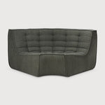 Featuring N701 Moss 90° Round Corner Modular Sofa Piece by Ethnicraft at Amethyst Home. The N701 sofa is an inviting design that oozes comfort and relaxation. By combining the different modules and sizes, you have unlimited possibilities when it comes to creating your own unique setting.Weight : 54 lbs Dimensions: 47.5" W x 47.5" L x 30" H. Amethyst Home provides interior design, new construction, custom furniture, and area rugs in the Des Moines metro area