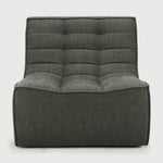 Featuring N701 Moss 1 Seater Modular Sofa by Ethnicraft at Amethyst Home. The N701 sofa is an inviting design that oozes comfort and relaxation. By combining the different modules and sizes, you have unlimited possibilities when it comes to creating your own unique setting.Weight : 39 lbs Dimensions: 36" W x 31.5" L x 30" H. Amethyst Home provides interior design, new construction, custom furniture, and area rugs in the Laguna Beach metro area