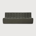 Featuring N701 Moss 3 Seater Modular Sofa Piece by Ethnicraft at Amethyst Home. The N701 sofa is an inviting design that oozes comfort and relaxation. By combining the different modules and sizes, you have unlimited possibilities when it comes to creating your own unique setting.Weight : 87 lbs Dimensions: 36" W x 83" L x 30" H. Amethyst Home provides interior design, new construction, custom furniture, and area rugs in the Laguna Beach metro area
