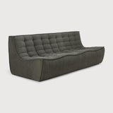 Featuring N701 Moss 3 Seater Modular Sofa Piece by Ethnicraft at Amethyst Home. The N701 sofa is an inviting design that oozes comfort and relaxation. By combining the different modules and sizes, you have unlimited possibilities when it comes to creating your own unique setting.Weight : 87 lbs Dimensions: 36" W x 83" L x 30" H. Amethyst Home provides interior design, new construction, custom furniture, and area rugs in the Nashville metro area