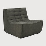 Featuring N701 Moss 1 Seater Modular Sofa by Ethnicraft at Amethyst Home. The N701 sofa is an inviting design that oozes comfort and relaxation. By combining the different modules and sizes, you have unlimited possibilities when it comes to creating your own unique setting.Weight : 39 lbs Dimensions: 36" W x 31.5" L x 30" H. Amethyst Home provides interior design, new construction, custom furniture, and area rugs in the Newport Beach metro area