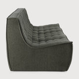 Featuring N701 Moss 3 Seater Modular Sofa Piece by Ethnicraft at Amethyst Home. The N701 sofa is an inviting design that oozes comfort and relaxation. By combining the different modules and sizes, you have unlimited possibilities when it comes to creating your own unique setting.Weight : 87 lbs Dimensions: 36" W x 83" L x 30" H. Amethyst Home provides interior design, new construction, custom furniture, and area rugs in the Portland metro area