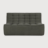 Featuring N701 Moss 2 Seater Modular Sofa by Ethnicraft at Amethyst Home. The N701 sofa is an inviting design that oozes comfort and relaxation. By combining the different modules and sizes, you have unlimited possibilities when it comes to creating your own unique setting.Weight : 61 lbs Dimensions: 36" W x 55.5" L x 30" H. Amethyst Home provides interior design, new construction, custom furniture, and area rugs in the Winter Garden metro area