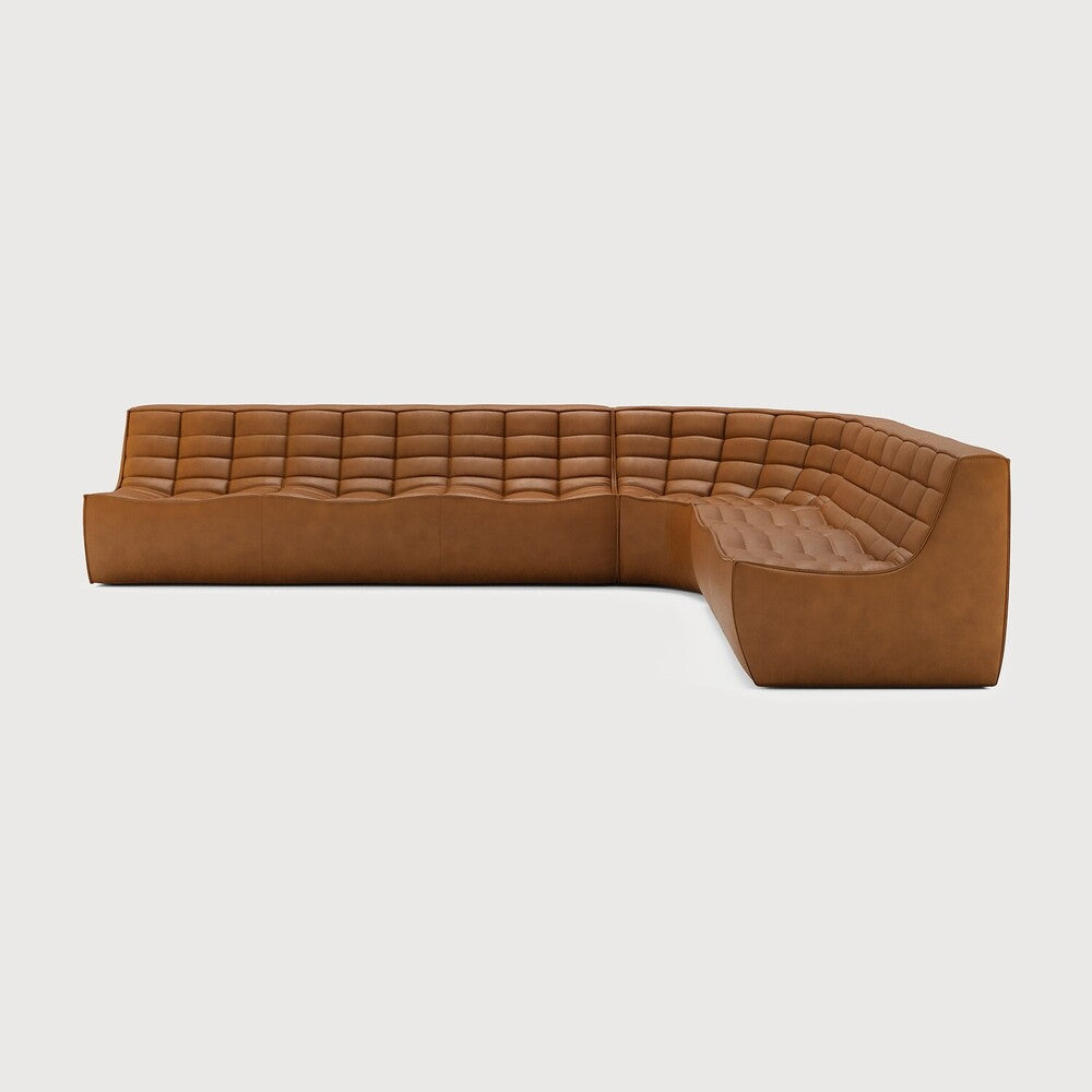 Featuring N701 Old Saddle 90° Round Corner Right Modular Sofa Set by Ethnicraft at Amethyst Home. The N701 sofa is an inviting design that oozes comfort and relaxation. By combining the different modules and sizes, you have unlimited possibilities when it comes to creating your own unique setting. Designed by Jacques Deneef, it’s available in multiple colours and materials, with pre-. Amethyst Home provides interior design, new construction, custom furniture, and area rugs in the Boston metro area