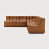 Featuring N701 Old Saddle 90° Square Corner Right Modular Sofa Set by Ethnicraft at Amethyst Home. The N701 sofa is an inviting design that oozes comfort and relaxation. By combining the different modules and sizes, you have unlimited possibilities when it comes to creating your own unique setting. Designed by Jacques Deneef, it’s available in multiple colours and materials, with . Amethyst Home provides interior design, new construction, custom furniture, and area rugs in the Park City metro area