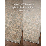 Chris Loves Julia x Loloi Palma Blue / Natural Rug