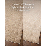 Chris Loves Julia x Loloi Palma Bark / Natural Rug