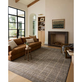 Roxie Smoke / Natural Rug