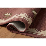 Chris Loves Julia x Loloi Norah Berry / Natural Rug