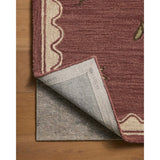 Chris Loves Julia x Loloi Norah Berry / Natural Rug