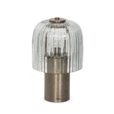 Nomi Cordless Table Lamp - Antique Nickel | shipping 10/15/2026