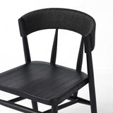 Buxton Dining Chair - Black Brushed Ash | shipping 11/25/2026