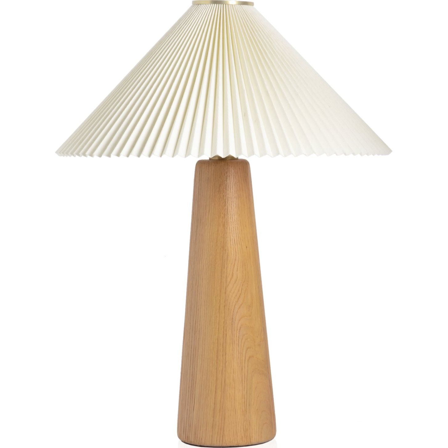 Nora Light Oak Table Lamp  Four Hands