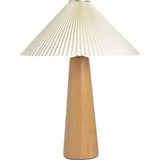 Nora Light Oak Table Lamp  Four Hands
