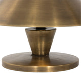Nyra Cordless Table Lamp - Aged Antique Brass Iron | shipping 10/15/2026