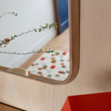 Oak Chamfered Mirror