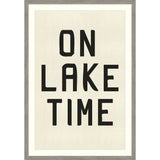 On Lake Time Art