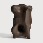 Featuring Organic Mahogany Dark Brown Sculpture by Ethnicraft at Amethyst Home. The contemporary sculptures series was crafted by our in-house master sculptor, Hartoyo. In each piece, the solid mahogany wood is sublimed into geometric and organic shapes. Beautiful from every angle and with the changing light of the day, these intriguing pieces will layer meaning into your home.

I. Amethyst Home provides interior design, new construction, custom furniture, and area rugs in the Nashville metro area