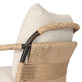 Osiris Outdoor Swivel Chair - Jasper Natural | shipping 01/10/2027