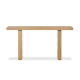 Ottie Console Table - Bleached Oak | shipping 09/25/2026