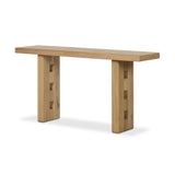 Ottie Console Table - Bleached Oak | shipping 09/25/2026