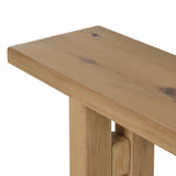 Ottie Console Table - Bleached Oak | shipping 09/25/2026