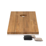 Outdoor Bag Toss Set - Aged Natural Teak | shipping 10/25/2026