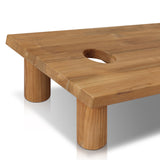 Outdoor Bag Toss Set - Aged Natural Teak | shipping 10/25/2026