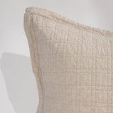 <p>Embrace Natural Luxury with the Owen Linen and Cotton Coverlet Surround yourself with nature’s finest materials. This coverlet is crafted with a 100% linen front and a 100% cotton back and fill, for natural everyday luxury. The breathable soft textiles promote a sense of simplicity and well-being. Leave the hustle of your day behind and drift off to sleep in calming ambiance. Amethyst Home provides interior design, new construction, custom furniture, and area rugs in the Portland metro area