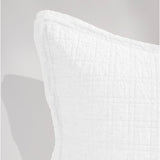 <p>Embrace Natural Luxury with the Owen Linen and Cotton Coverlet Surround yourself with nature’s finest materials. This coverlet is crafted with a 100% linen front and a 100% cotton back and fill, for natural everyday luxury. The breathable soft textiles promote a sense of simplicity and well-being. Leave the hustle of your day behind and drift off to sleep in calming ambiance. Amethyst Home provides interior design, new construction, custom furniture, and area rugs in the Seattle metro area
