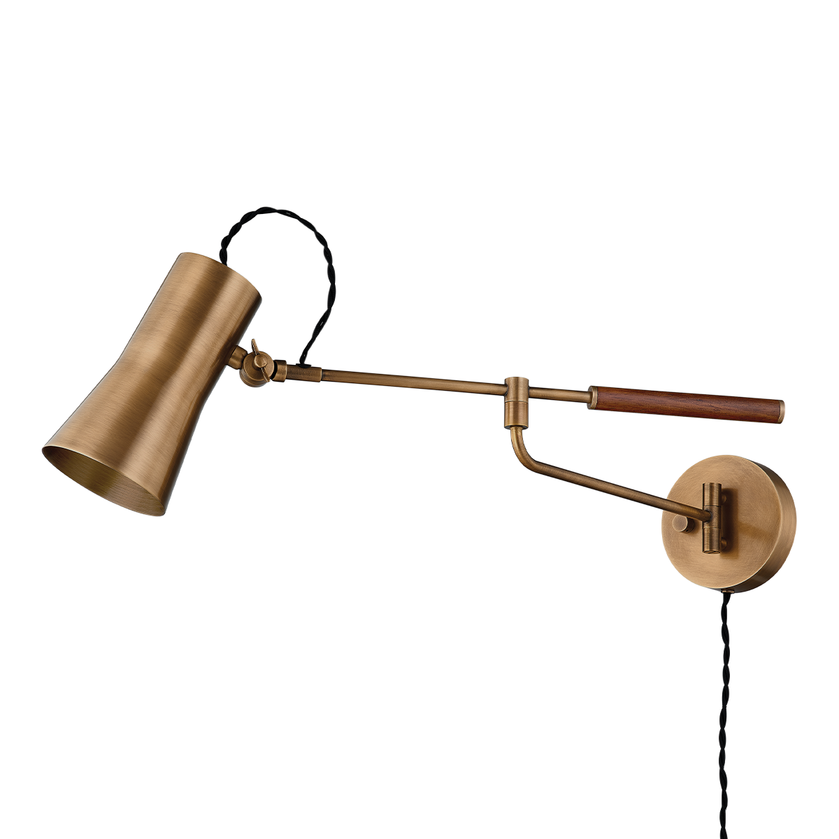 Novel Plug-In Sconce - Patina Brass | shipping 12/13/2025