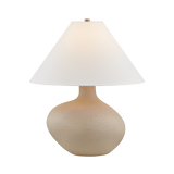 Rebecca Table Lamp - Ceramic Rough Sand | ready to ship!